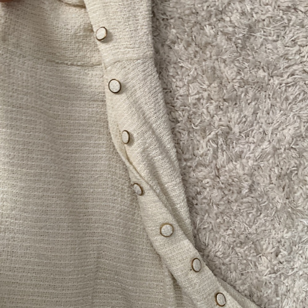 Zara button up dress XS NWOT - Picture 4 of 6